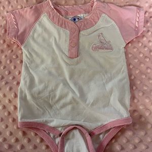 St Louis Cardinals Baseball Onesie Jersey